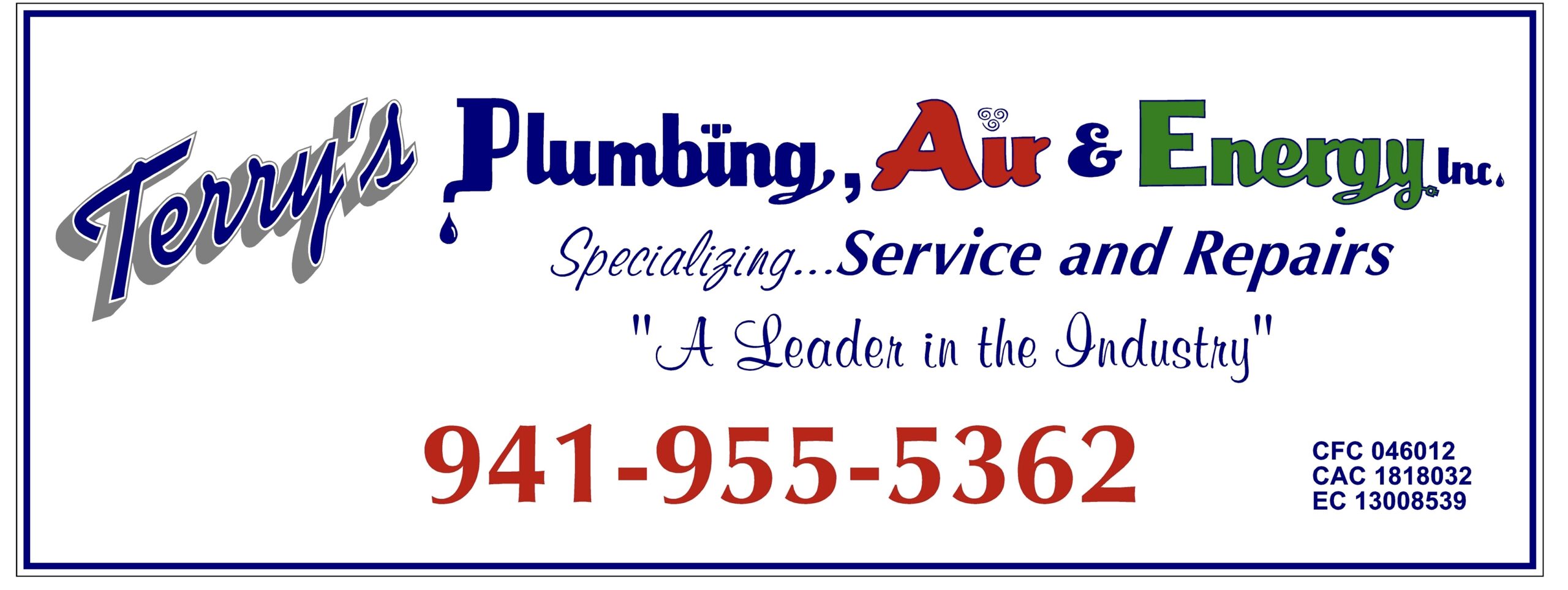 Terry's Plumbing Air and Energy